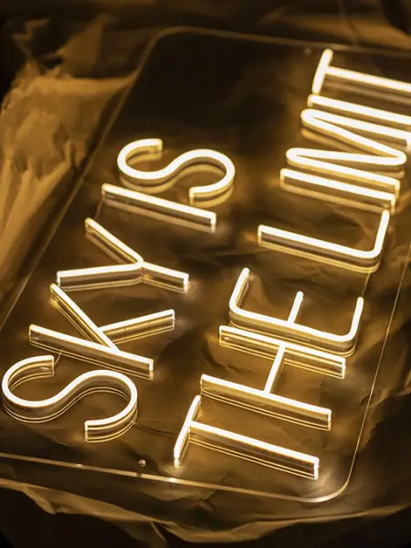 Birthdays — LED neon sign project 4