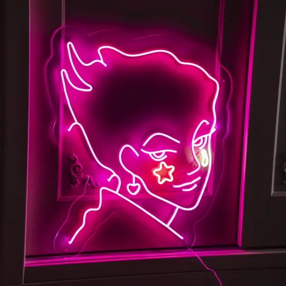 Home interior — LED neon sign project 6